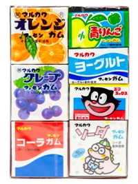 ЖЕВАТЕЛЬНАЯ РЕЗИНКА «MARUKAWA» 36,6 г
АССОРТИ из 7 вкусов,
miniблок из 7 уп. ЖЕВАТЕЛЬНАЯ РЕЗИНКА «MARUKAWA» 36,6 г
АССОРТИ из 7 вкусов,
miniблок из 7 уп.